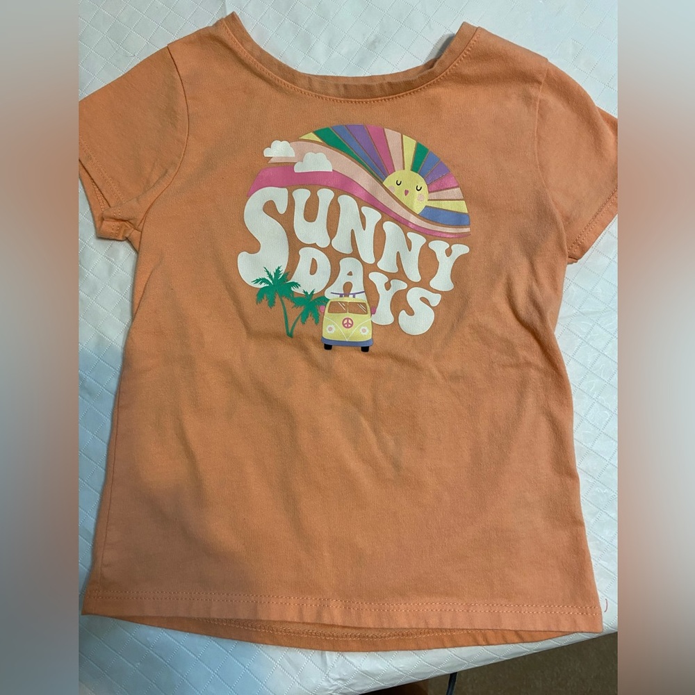 Garanimals Orange Sunny Days Tee